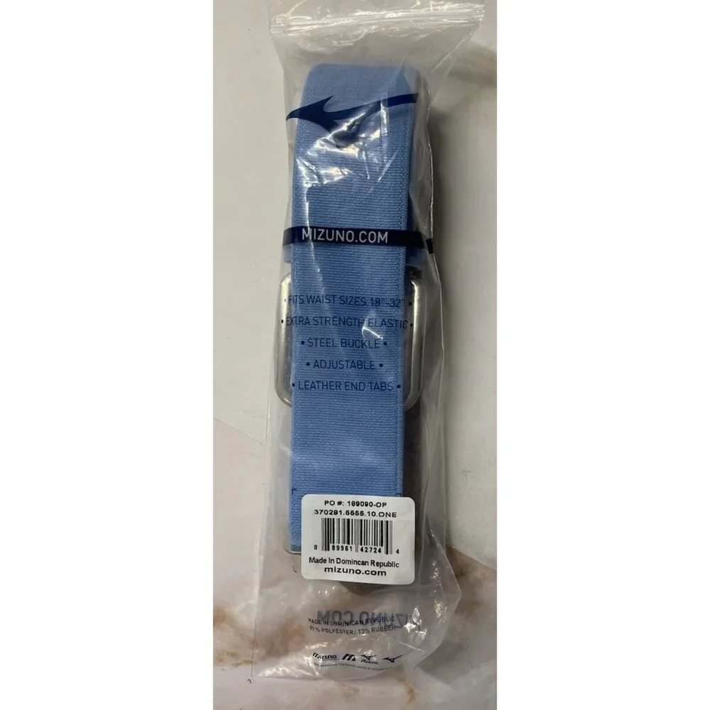 Mizuno Blue Diamond Adjustable Belt Youth Baseball Softball Fits 18-32